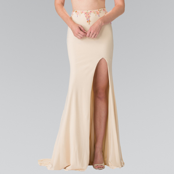 Prom Dress with Cut-Out Back BAEDED GL2277 - Picture 3 of 4